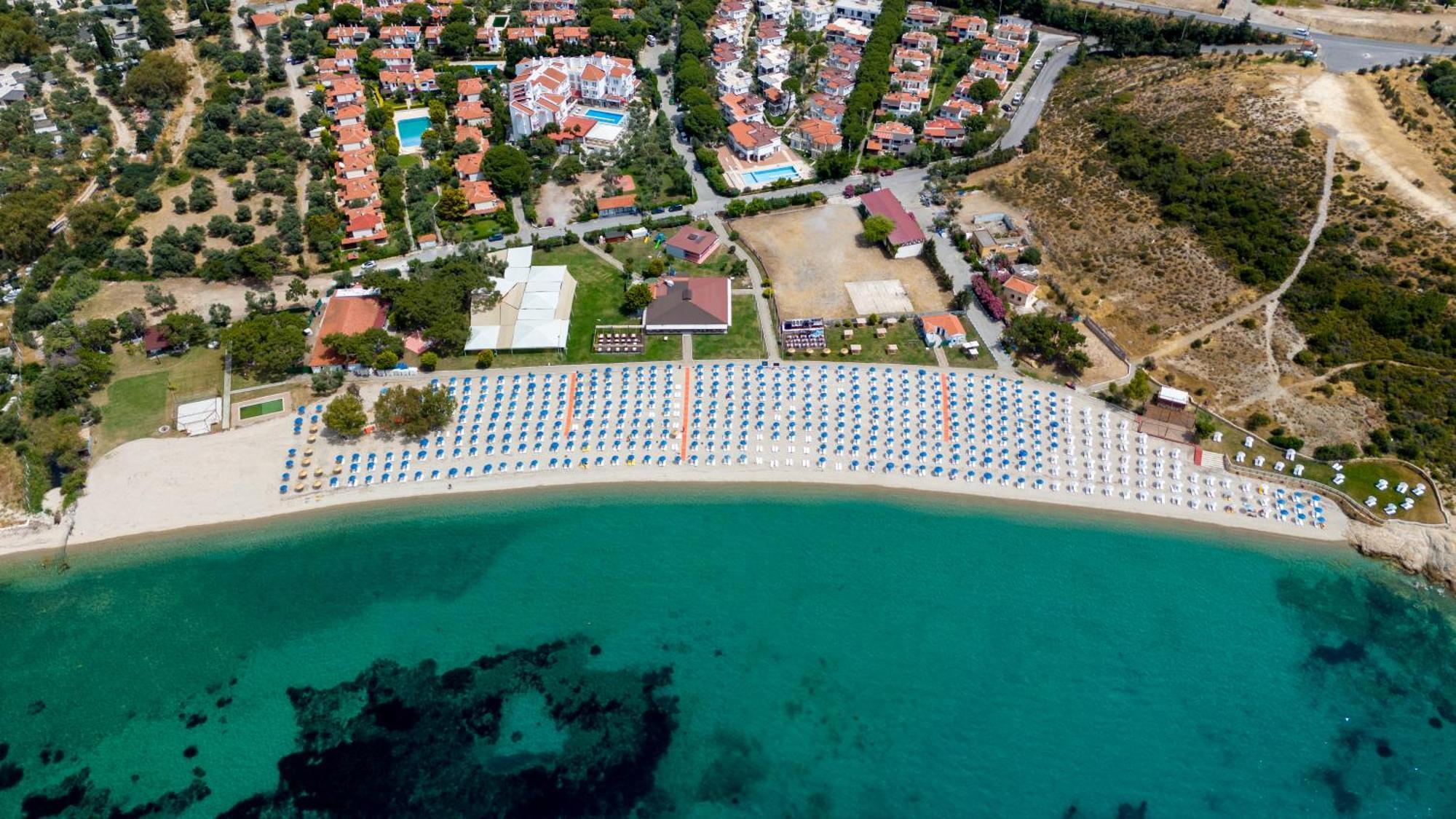 Hanedan Beach Hotel Foça Extérieur photo