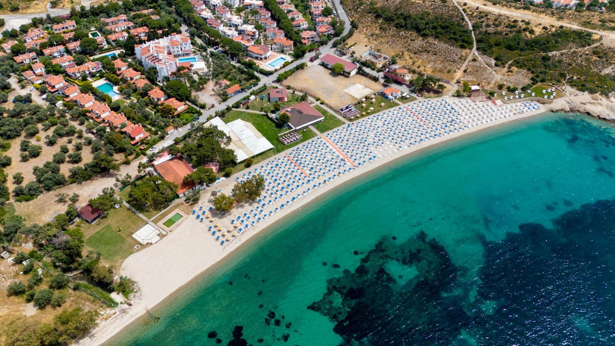 Hanedan Beach Hotel Foça Extérieur photo
